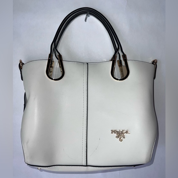 White Tote Bag - Picture 1 of 11